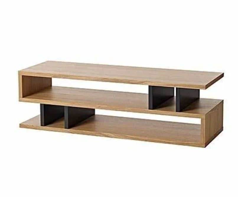 Picture of Furnix Basic TV Cabinet Trolley – 42x22x12 Inches | Stylish Wooden TV Stand with Storage