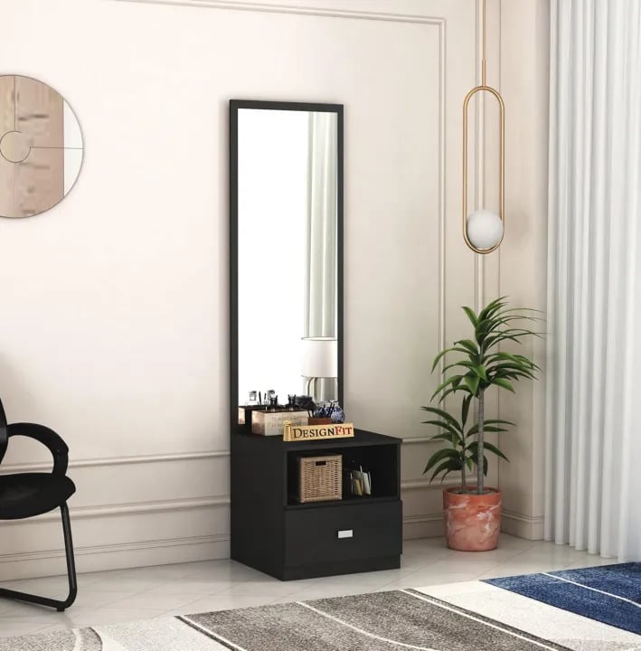 Picture of RK Special Dressing Table with Large Rack Shelf & Storage Drawer | Modern Makeup Vanity Table for Bedroom