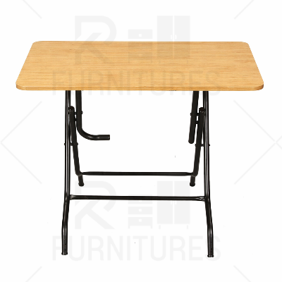 Picture of Multipurpose Table with Metal Frame & Melamine Laminated Board – Modern Study/Coffee Table (L-69 × W-51 × H-75 cm) for Home & Workspace
