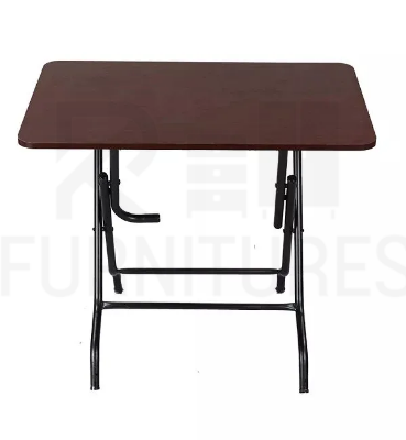 Picture of Multipurpose Table with Metal Frame & Melamine Laminated Board – Modern Study/Coffee Table (L-69 × W-51 × H-75 cm) for Home & Workspace