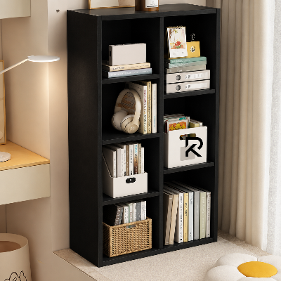 Picture of RK Engineered Wood 7 Layers Bookshelf Storage Cabinet Organizer Shelf  Multi Storage Space Wooden Rack Display Shelf Bookshelf with Multiple Storage Compartments