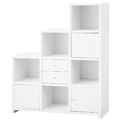 Picture of RK Stylish Book Shelf Made of Melamine Laminated Board-White