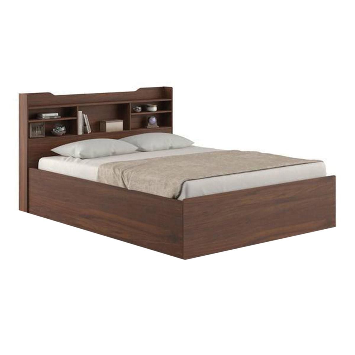Picture of RK Double Box Bed (5/7 Feet) Made of Melamine Laminated Board-Multicolor