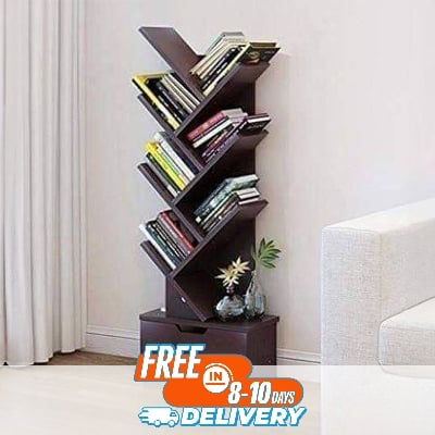 Picture of RK MDF Stylish Design Book Shelf Corner-Multicolor