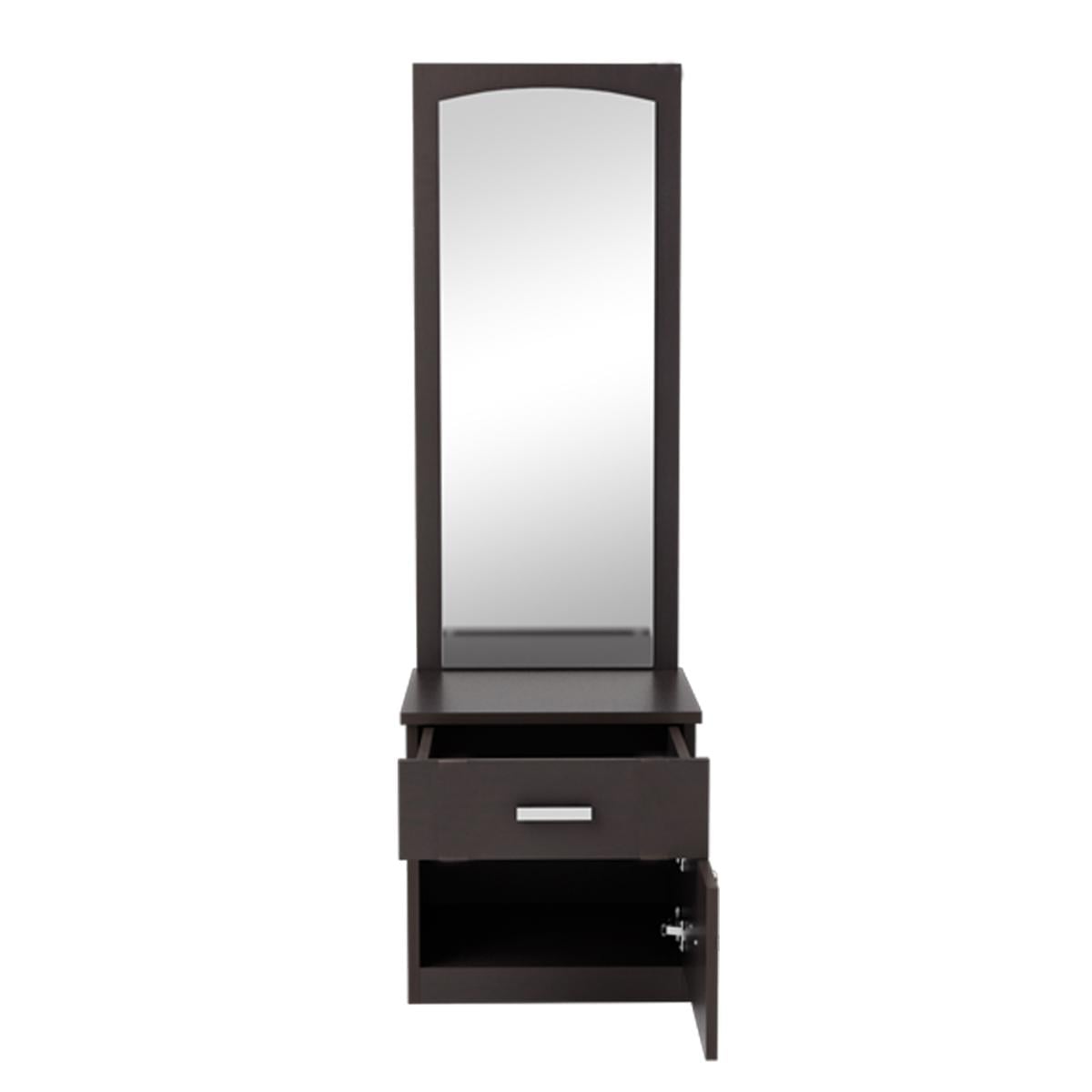 Picture of Black Dressing Table For Bedroom Made of Melamine Board by RK Furnitures-multicolor