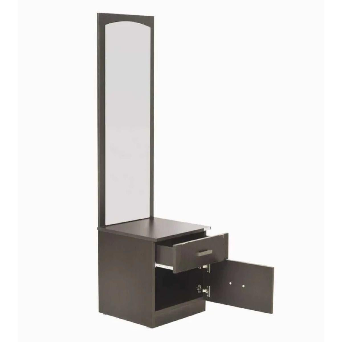 Picture of RK Modern Black Dressing Table for Small Space 14*18*67 inches-Black
