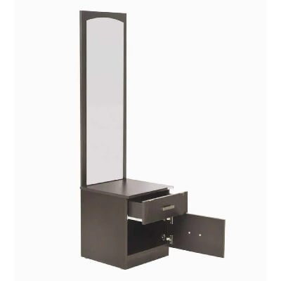 Picture of RK Modern Black Dressing Table for Small Space 14*18*67 inches-Black