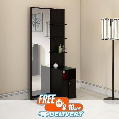 Picture of RK New Design Black Dressing Table - dressing table - Furniture & Decor-multicolor