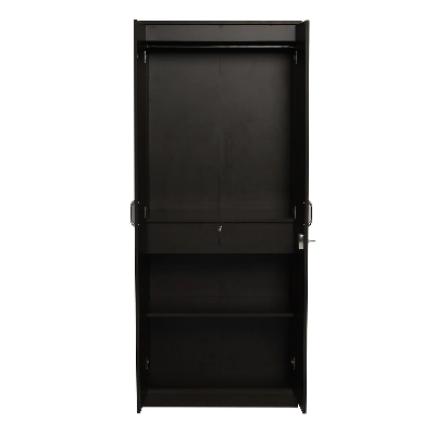 Picture of RK 2 Door Almirah or Wardrobe Storage Cabinet Cabinet Cupboard Walnut Finish-Multicolor