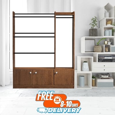 Picture of RK Modern Alna With 3 Storage Cabinet and Shelf for Home-Antique