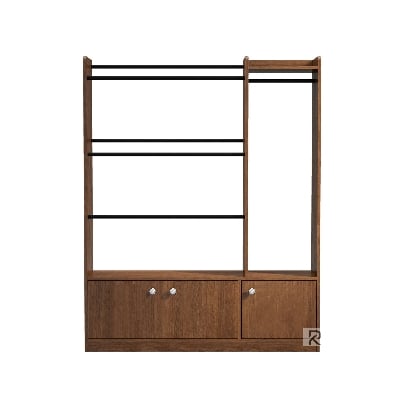 Picture of RK Modern Alna With 3 Storage Cabinet and Shelf for Home-Antique