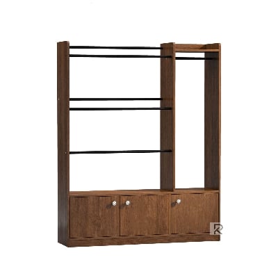 Picture of RK Modern Alna With 3 Storage Cabinet and Shelf for Home-Antique