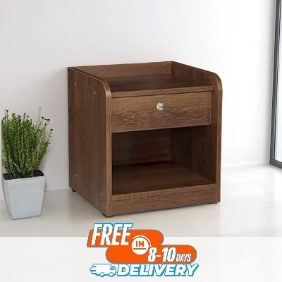 Picture of RK M02 MDF Exclusive Bed Side Table With Drawers -Height 20 Inches Width 16 Inches Depth 12 Inches.-Antique