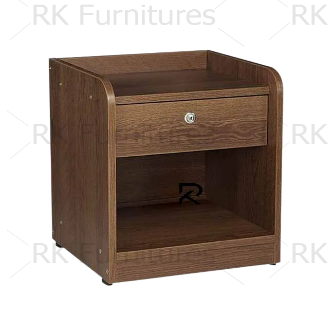 Picture of RK M02 MDF Exclusive Bed Side Table With Drawers -Height 20 Inches Width 16 Inches Depth 12 Inches.-Antique