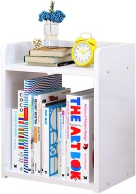 Picture of RK MDF M09 Small Size  Bedside Table, Side Table, Bedside Table with Drawer, Home Furniture, Bedroom, Night Storage Cabinet, Bedside Table-White