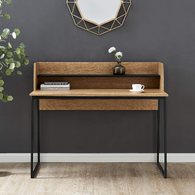 Picture of Personal Desk – Space-Saving Reception Style Study & Workstation Table-Beige