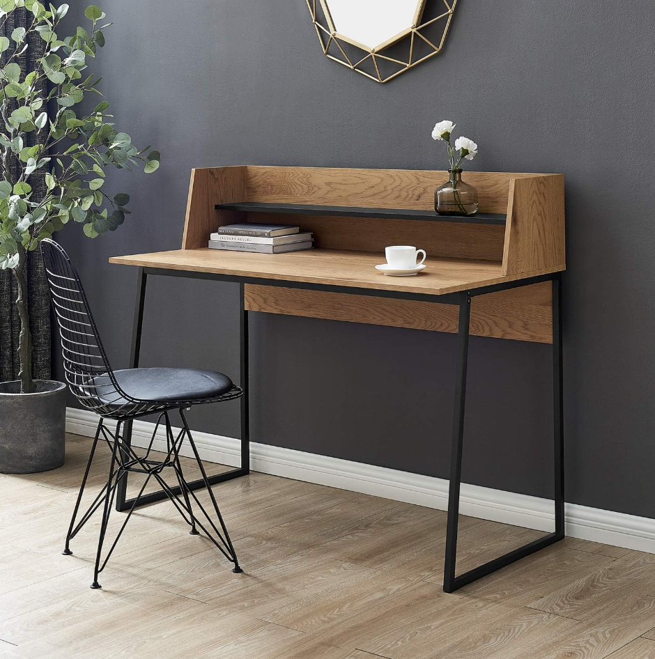 Picture of Personal Desk – Space-Saving Reception Style Study & Workstation Table-Beige