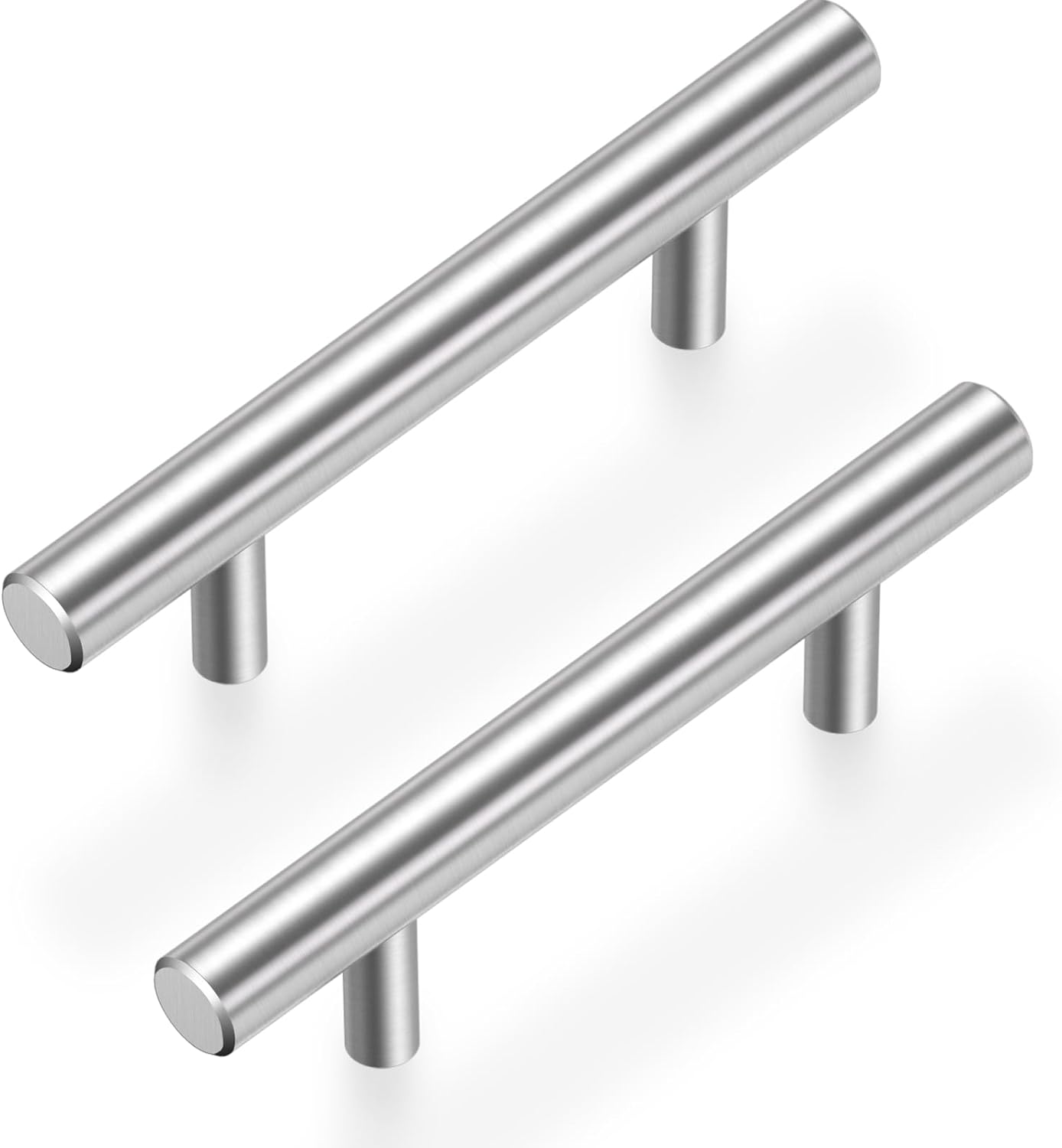 Picture of RK Modern Brushed Nickel Stainless Steel Cabinet Handles for Cupboard Drawer and Kitchen Drawer