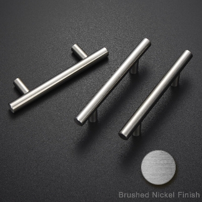 Picture of RK Modern Brushed Nickel Stainless Steel Cabinet Handles for Cupboard Drawer and Kitchen Drawer
