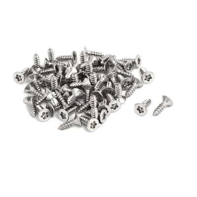 Picture of RK 50pcs 10mm 304 grade  3/4" Inch Star Head Screws-Furniture Fitting's Screws-Sheet Metal Screws -Self Tapping Screws