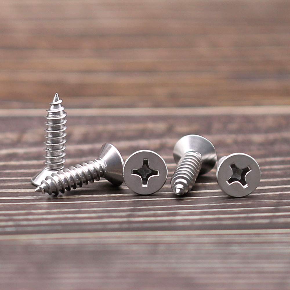 Picture of RK 50pcs 10mm 304 grade  3/4" Inch Star Head Screws-Furniture Fitting's Screws-Sheet Metal Screws -Self Tapping Screws