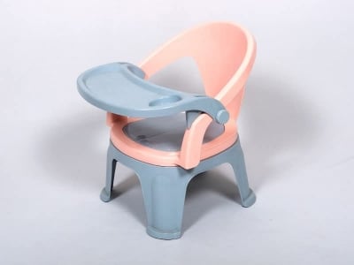 Picture of Comfortable Baby Plastic Feeding Chair Baby Chair Feeding Baby Chair - Pink