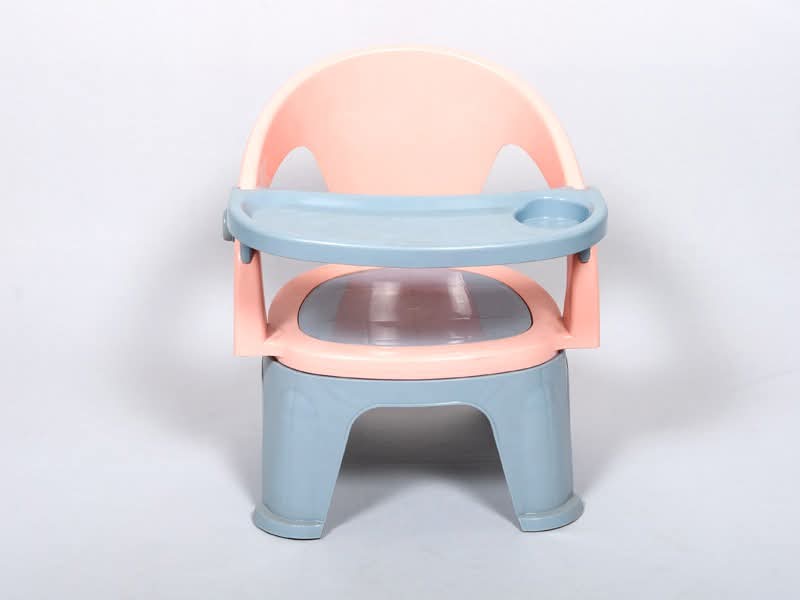 Picture of Comfortable Baby Plastic Feeding Chair Baby Chair Feeding Baby Chair - Pink