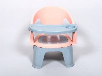 Picture of Comfortable Baby Plastic Feeding Chair Baby Chair Feeding Baby Chair - Pink