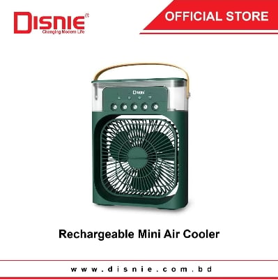 Picture of Disnie Rechargeable Mini Portable Cooling Fan - Multicolor