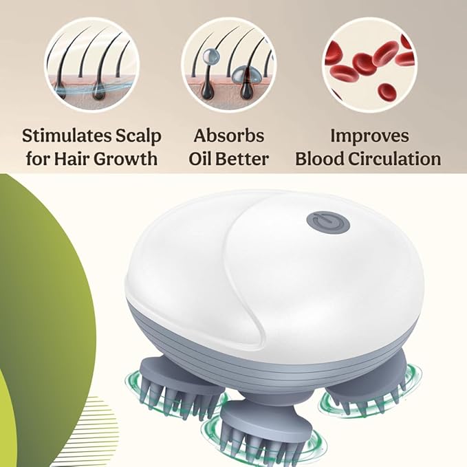 Picture of Electric Scalp sager Safe Wireless Body Deep - Multicolor