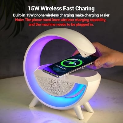 Picture of G-Shape Multifunctional Speaker - White