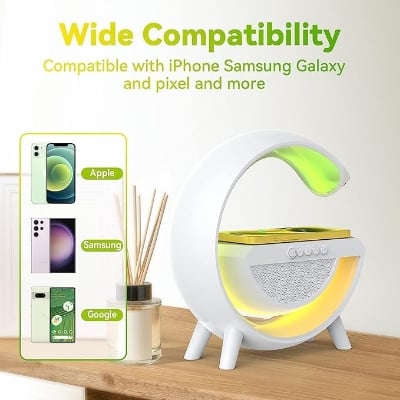 Picture of G-Shape Multifunctional Speaker - White