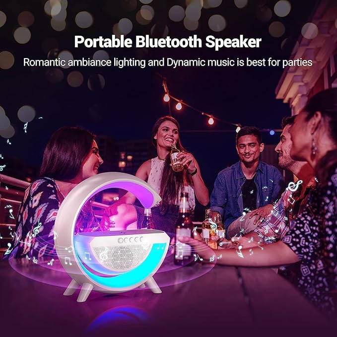 Picture of G-Shape Multifunctional Speaker - White