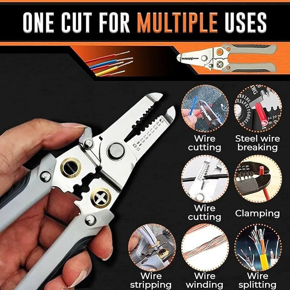 Picture of Multifunctional Wire Strippers - Silver
