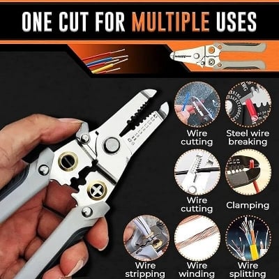Picture of Multifunctional Wire Strippers - Silver