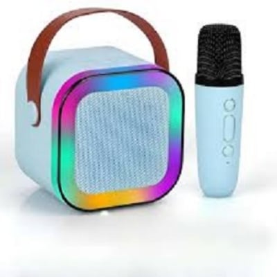 Picture of Mini Karaoke Speaker with Wireless Microphone - White
