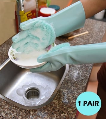 Picture of Magic Silicone Hand Gloves - Multicolor