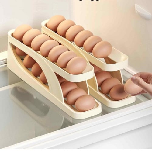Picture of Automatic Rolling Egg Box - Multicolor