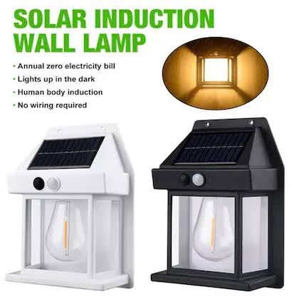 Picture of Solar Interaction Wall Lamp - Black