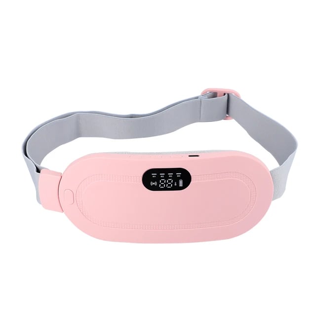 Picture of Heating pad for Period Cramps & Vibration sliming Massage bel - Pink