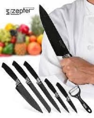 Picture of zepter Kitchen tools Set 6 Pcs Set For Chef Zepter  123456 - Black