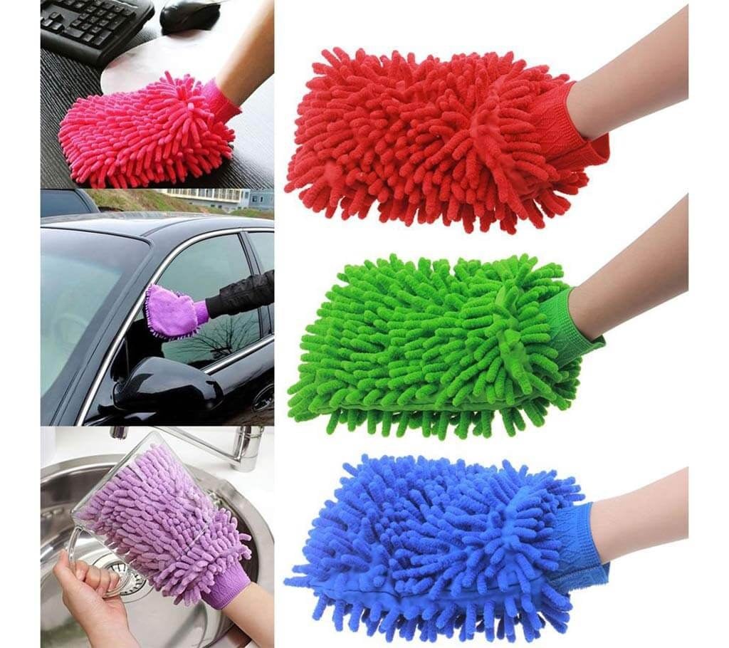 Picture of Microfiber Dust Cleaning Glove-1 pc