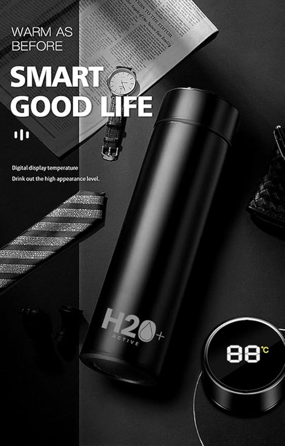Picture of 500ml Temperature Smart Vacuum Flask - Multicolor