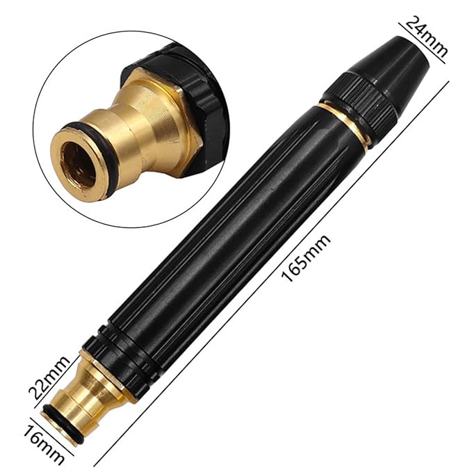 Picture of High Pressure Water gun Nozzle - Black