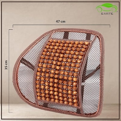 Picture of Seat Back Support For Car/Home/ Office Chair - Brown - Brown