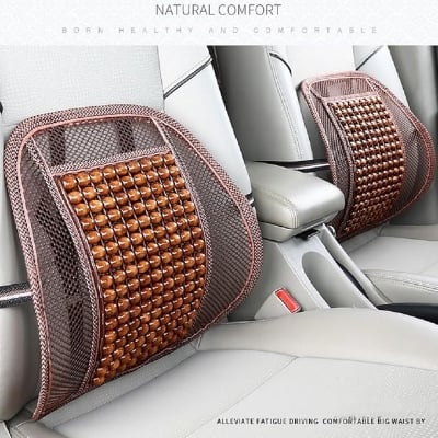 Picture of Seat Back Support For Car/Home/ Office Chair - Brown - Brown