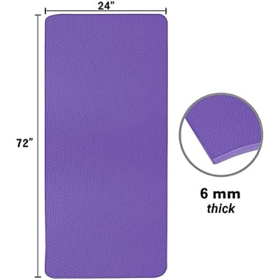 Picture of YOGA MAT 3'/6' Pati-8mm Rubber - 1 pc - Multicolor