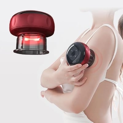Picture of Electric Cupping Therapy Massager - Red