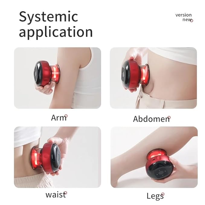 Picture of Electric Cupping Therapy Massager - Red