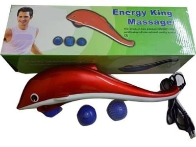 Picture of Dolphin Infrared Body Energy King Massager (Red) - Red